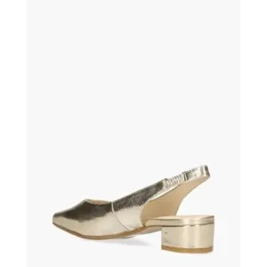 Gioia 2510213 Goud Dames Slingbackpumps