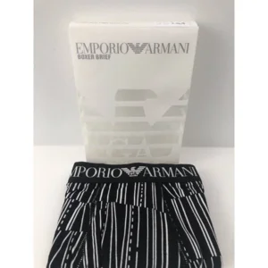 Herenboxer Emporio Armani Zwart/wit