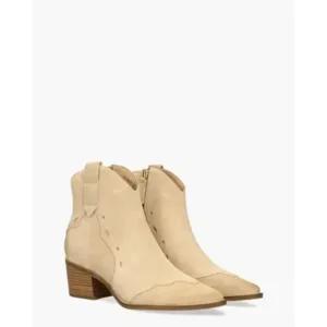 Di Lauro Ryomara Beige Dames Enkelboots