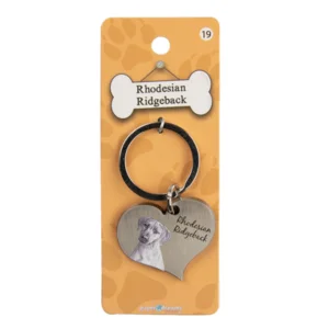 Sleutelhanger - Hond - Rhodesian Ridgeback - Metaal