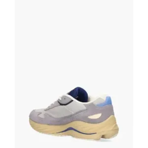 Mizuno Wave Rider B Blauw/Beige Herensneakers