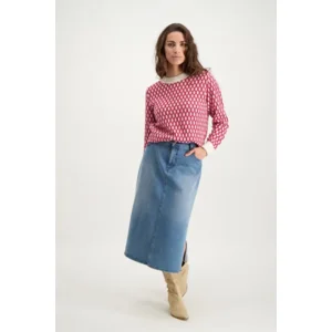 Signe Nature Rok Jeans: Split zijkant ( SIgne.1267 )