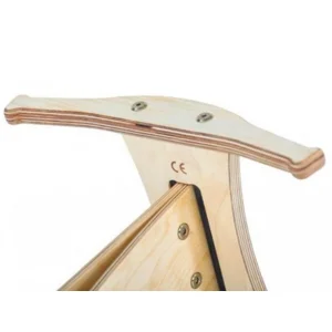 Houten loopfiets Houten loopfiets blank hout met extra's