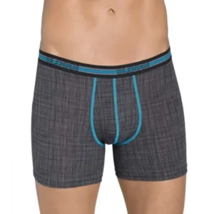 Sloggi Men Match Short C2P - 10126362 - Grey -  turquoise