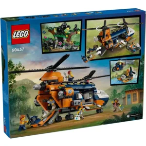 LEGO City - Jungleonderzoekers: helikopter bij de basis - 60437