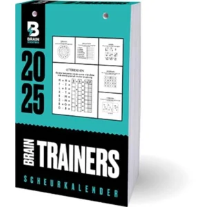 Scheurkalender - 2025 - Braintrainers - 13x18cm