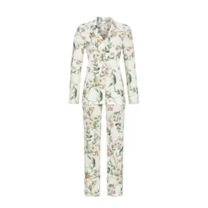 Ringella Dames pyjama: Doorknoop, champagne kleur ( RIN.400 )