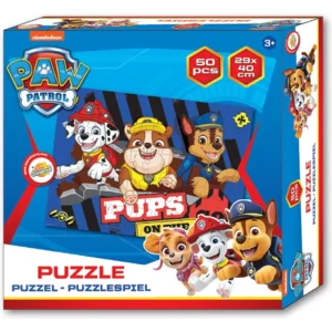 Nickelodeon Paw Patrol puzzel 50 stukjes - Pups on the go