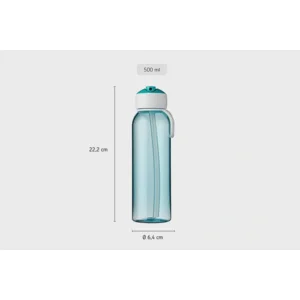 Mepal Waterfles Flip-up Campus 500 ml - Blauw