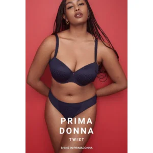 Prima Donna Twist BH: Yelapa, Voorgevormd balconet, Majestic Blue, Europese Maten ( pdo.288 )