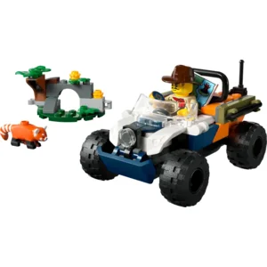 LEGO® 60424 City Jungleonderzoekers: rode panda-missie met terreinwagen