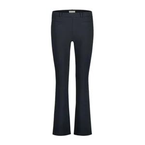 Para Mi Dames broek: Jade ( Elastic ) Twill Jersey Navy ( donker blauw) ( PARA.327 )