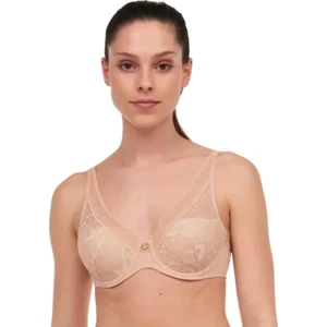 Chantelle – True Lace – BH Plunge Spacer – C11M20 – Golden Beige