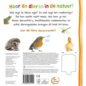 Boek - Welk dier hoor ik hier - In de natuur - Met geluid - 1+