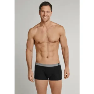 Schiesser 95/5 Shorts 2Pack - 155587 – Black