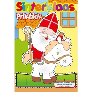 Prikblok - Sinterklaas - Inclusief viltmat en prikpen