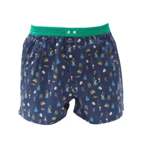 MC Alson Boxershort Heren: Vissen, Los model met ingewerkte slip ( MCA.47 )