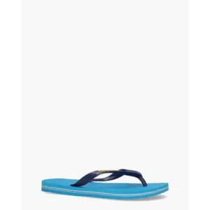 Havaianas Brasil Logo Turquoise Herenslippers