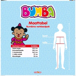 Bumbina Verkleedpakje (1-4 jaar)