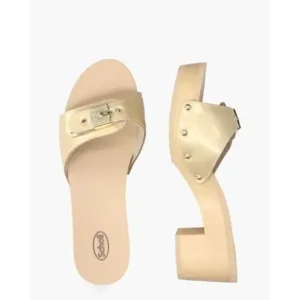 Scholl Pescura Ibiza Goud Damesslippers