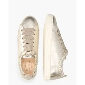 Attilio Giusti D396001 Goud Damessneakers