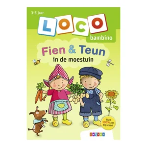 Loco Bambino - Boekje - Fien & Teun in de moestuin - 3-5 jaar