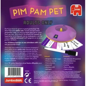 Spel - Pim pam pet - Alleen voor volwassenen