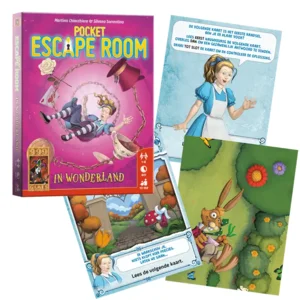 Coöperatief spel - Pocket - Escaperoom - in Wonderland - 12+