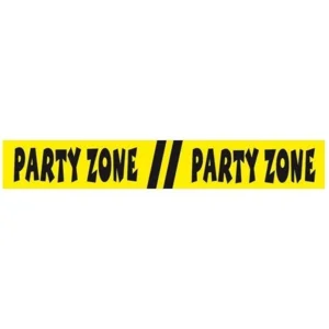 Markeerlint - Afzetlint - Party Zone - 15m