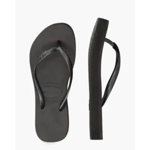 Havaianas Slim Flatform Zwart Damesslippers