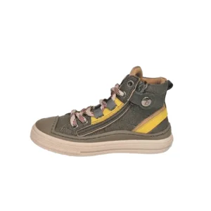 Zecchino d'Oro Sneaker F13-4318 Kaki/geel 26