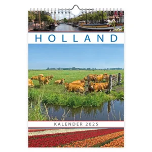 Maand kalender - 2025 - Holland - 23,5x33,5cm