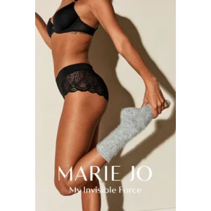 Marie Jo taille slip: Cathia, Zwart, hoog model ( MJO.164 )