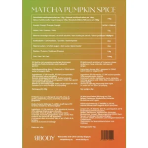 Matcha Pumpkin Spice