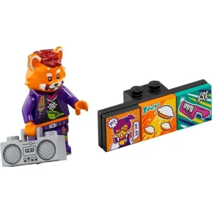 LEGO® 43101 Losse minifiguur VIDIYO™ Bandmates serie 1 - Rode dansende Panda