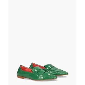 Kroll Wedge 2G FL7G Groen Damesloafers