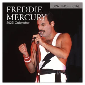 Kalender - 2025 - Freddie Mercury - 30x30cm