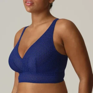 Prima Donna Montara bralette in kobalt blauw