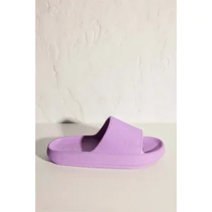 Ysabel Mora Slip On teenslippers in lila