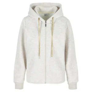 Gl-Amour Natural homewear met hoodie in beige