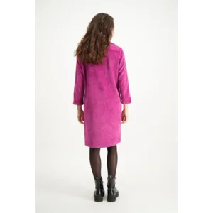 Signe Nature Kleed: Magenta, Ribfluweel ( Signe.1250