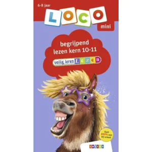 Mini Loco - Boekje - Veilig leren lezen - Begrijpend lezen - Kern 10-11 - 6-8 jaar