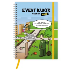 Agenda - 2025 - Bureau - Evert Kwok - 17x23cm