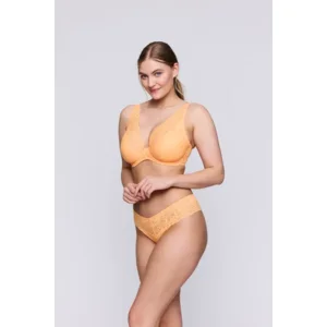 Prima Donna Twist Rupi voorgevormde plunge bh in neon oranje