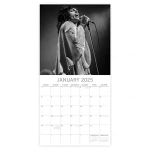 Kalender - 2025 - Freddie Mercury - 30x30cm