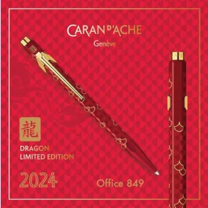 Caran d'Ache 849 balpen DRAGON Burgundy