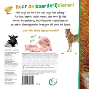 Boek - Welk dier hoor ik hier? - Boerderijdieren - Met geluid