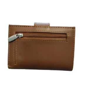 Portemonnee  met card holder automaat - cognac