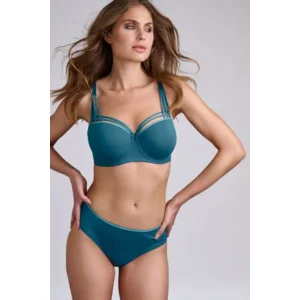 Marlies Dekkers – Dame de Paris – String – 36592 – Petrol and Light Blue