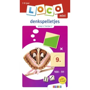 Loco Mini - Boekje - Denkspelletjes - Groep 4 / leerjaar 2 -7/8 jaar